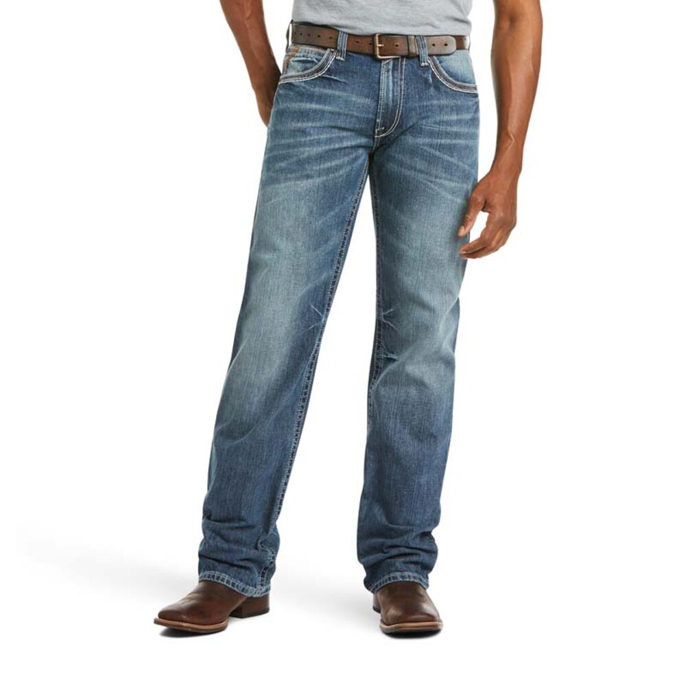 image of Men's M4 Coltrane Low Rise Boot Cut Relaxed Fit Jean