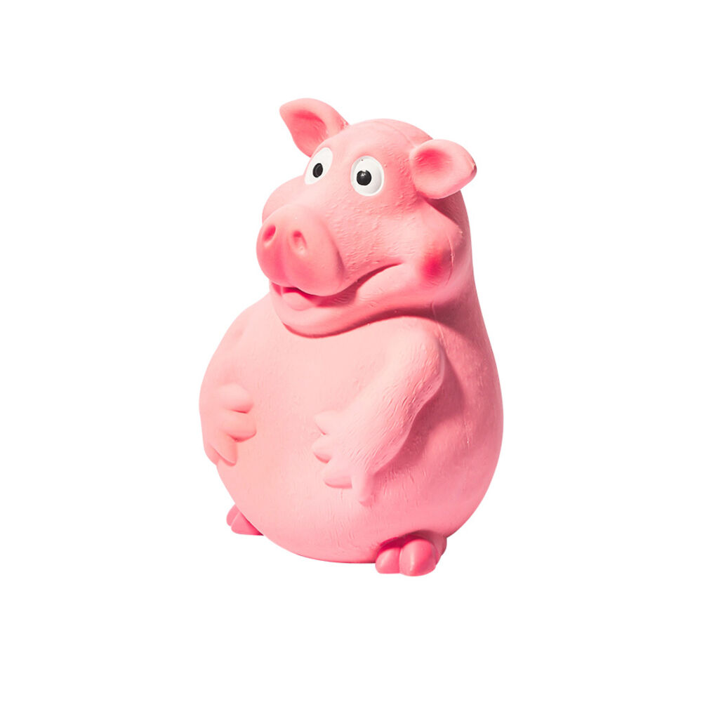 image of Pig Latex Squeaky Dog Toy