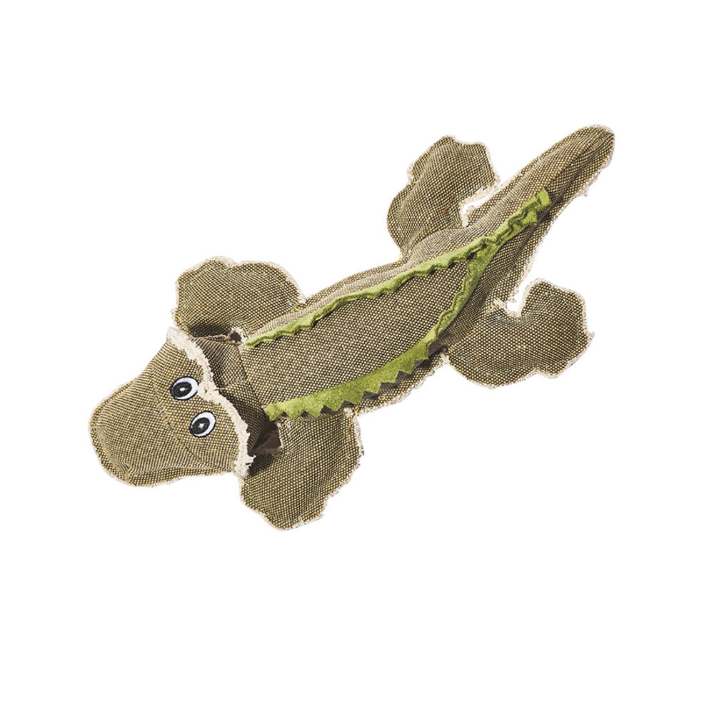 image of Tough Crocodile Squeaky Dog Toy