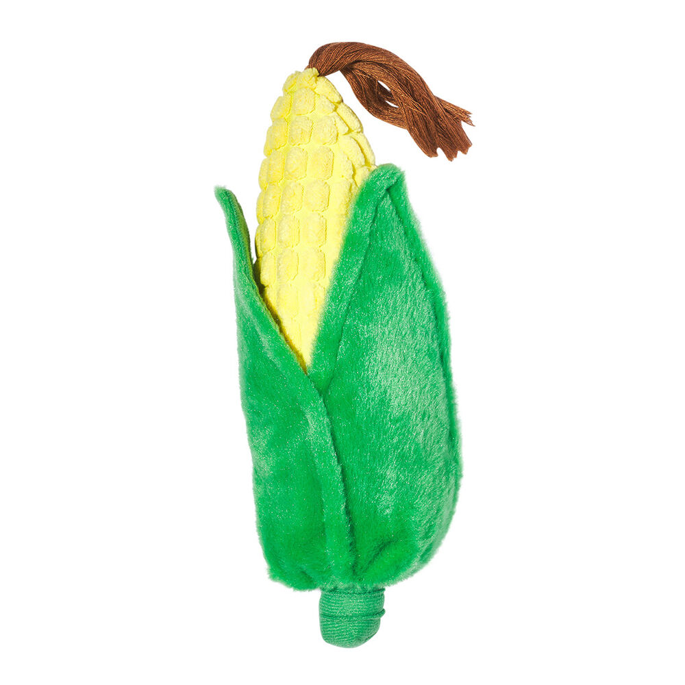 image of Corn Plush Squeaky Dog Toy