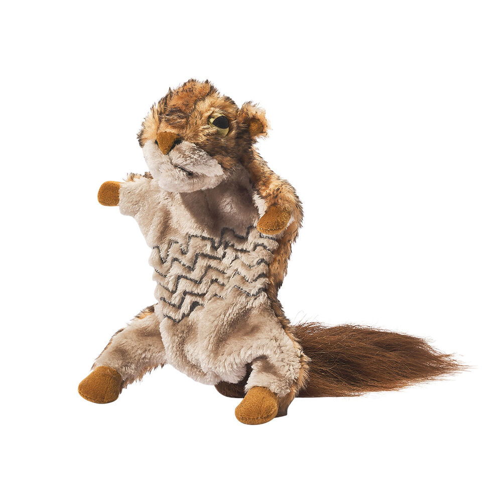 image of Roadkill Squirrel With Ball Squeaky Dog Toy