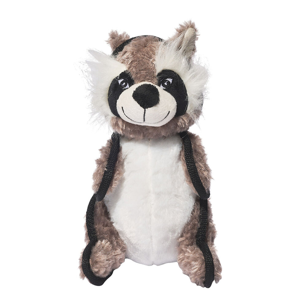 image of Tough Raccoon Squeaky Dog Toy