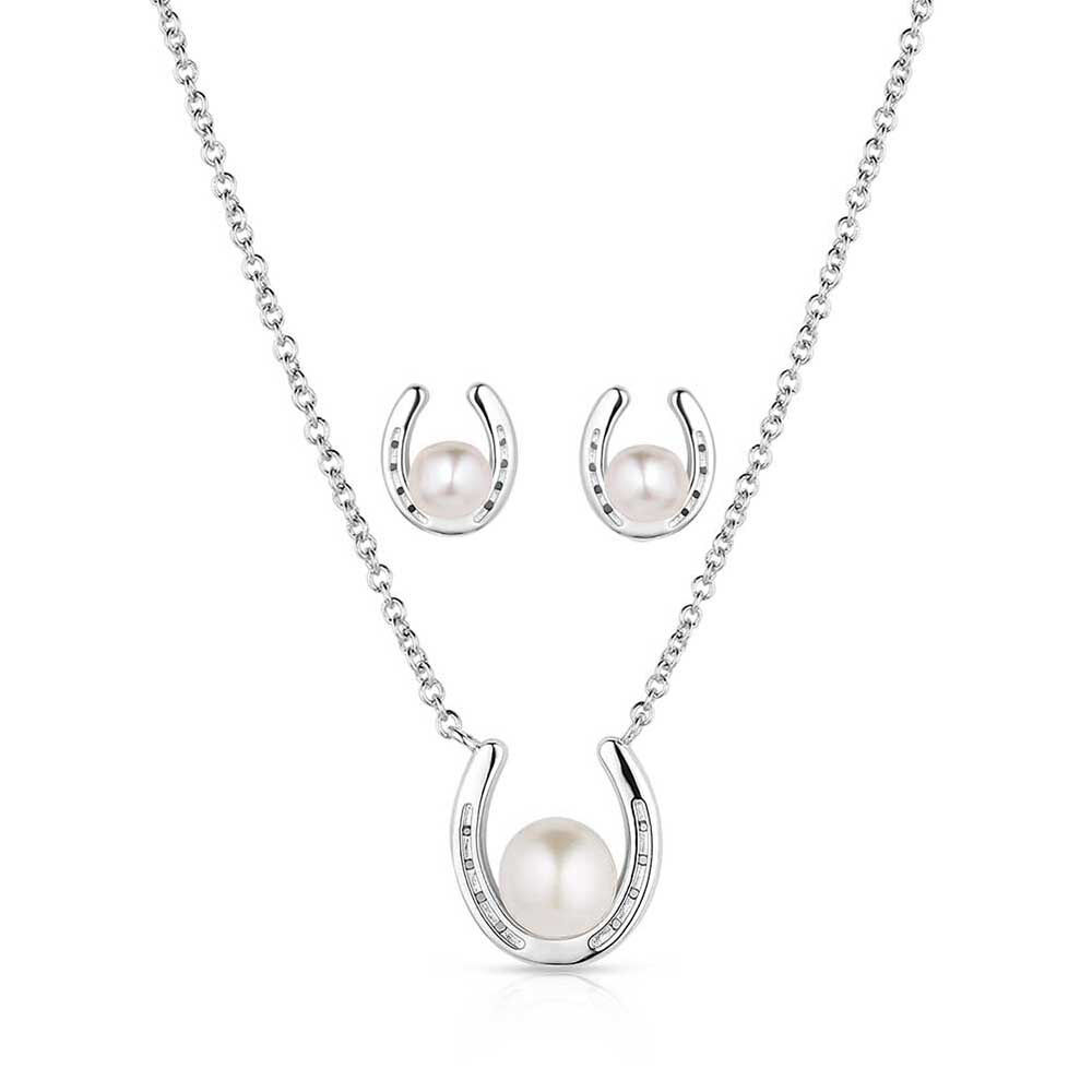 image of Delicate Embrace Pearl Jewelry Set