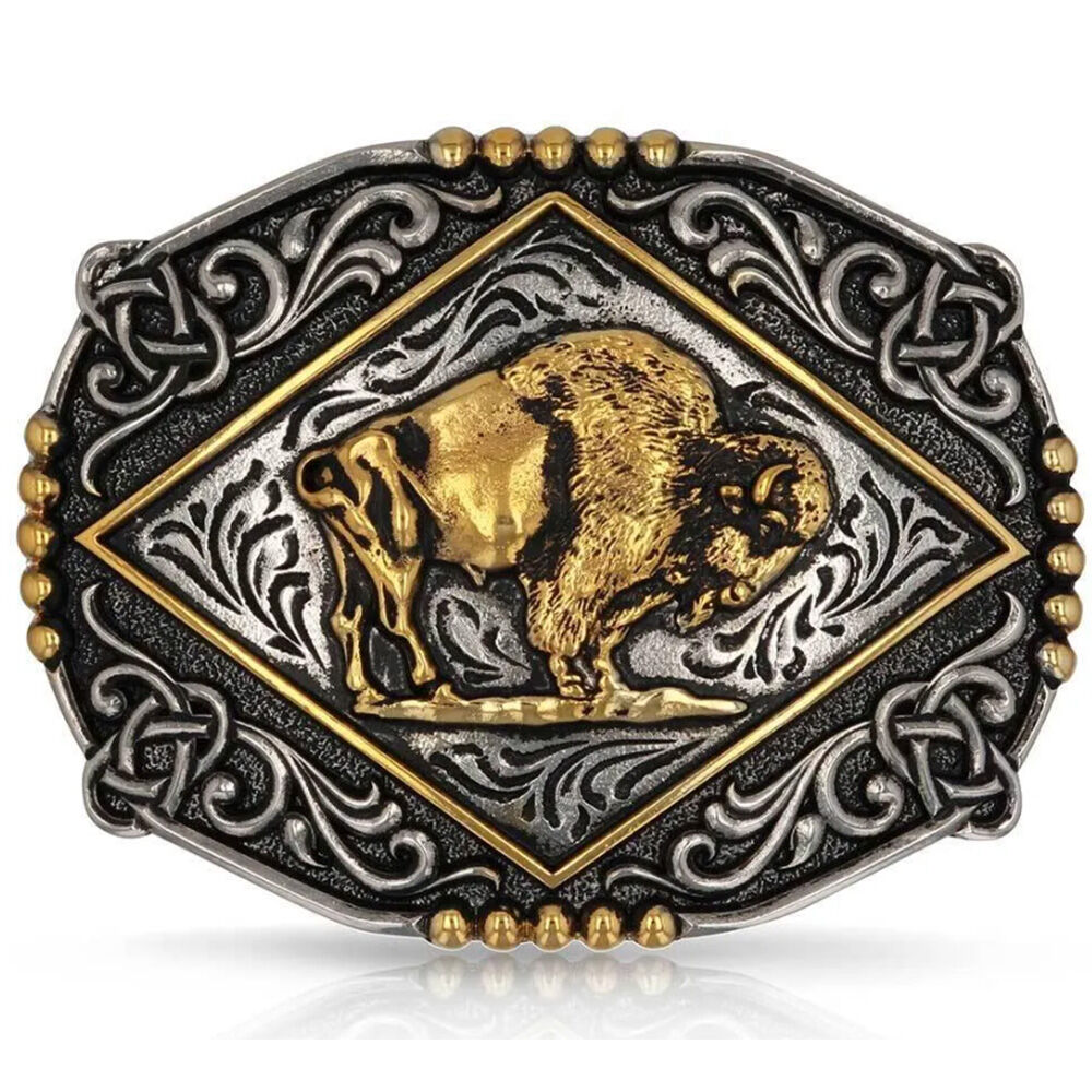 image of Men's Belt Buckle- Majestic Valor