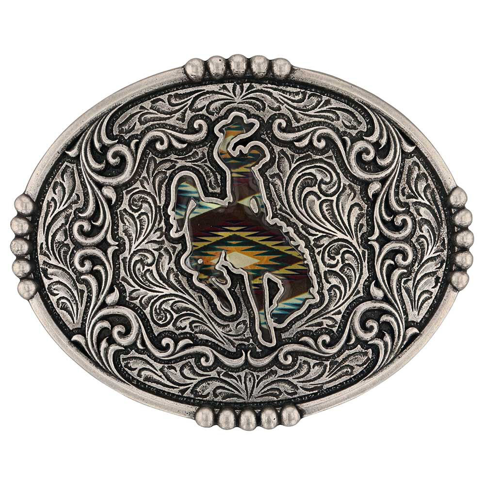 image of Sunrise Bronc Attitude Buckle