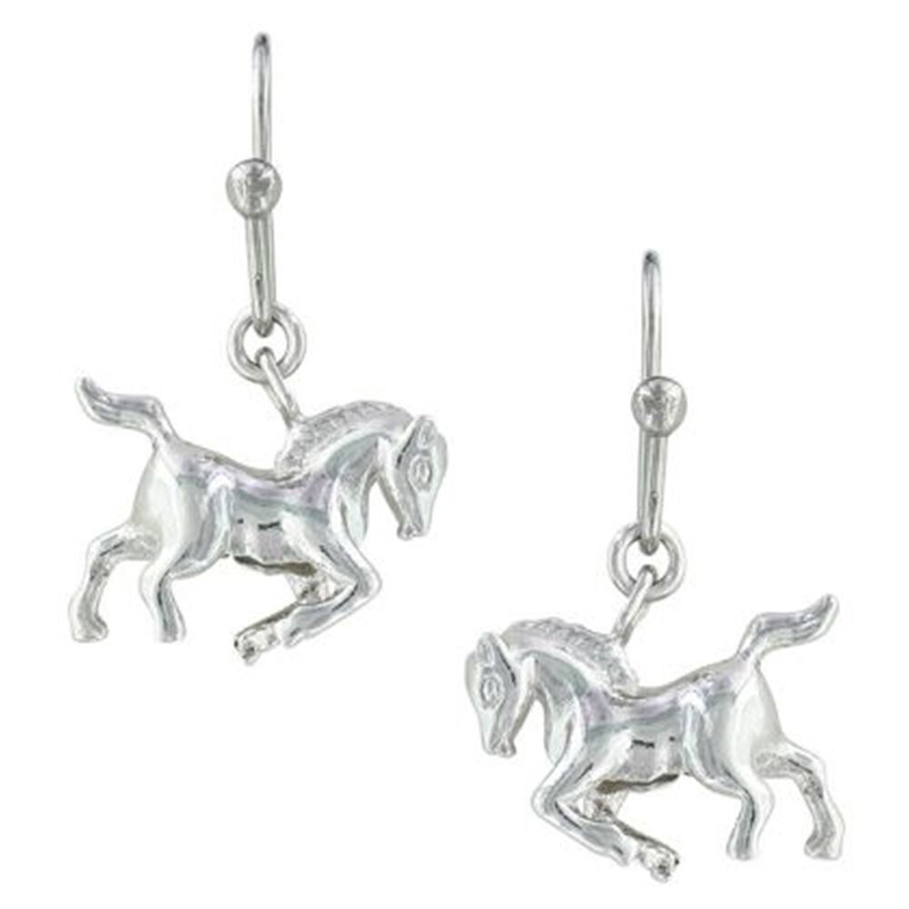 image of Women's Earrings- Prancing Horse