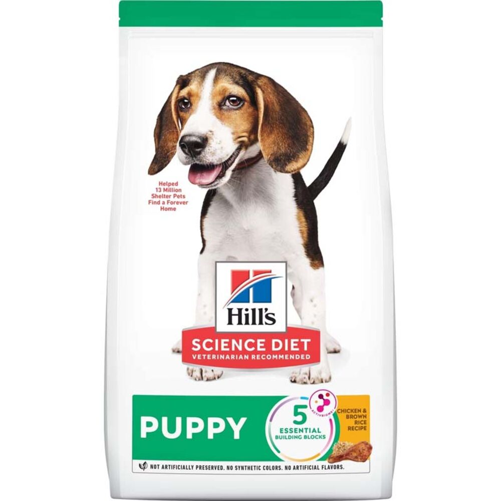 image of Dry Puppy Food- Chicken and Rice, 15.5 lb