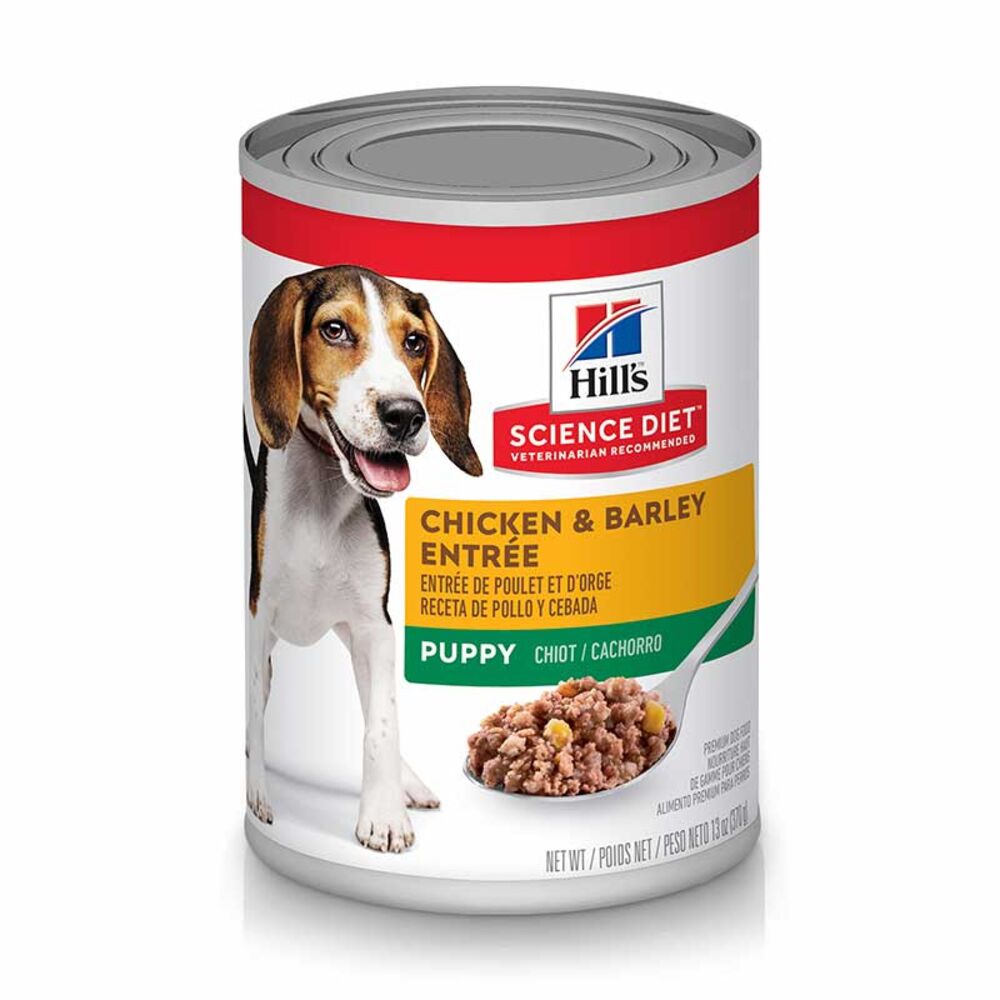 image of Wet Puppy Food- Chicken and Barley Entrée, 13 oz