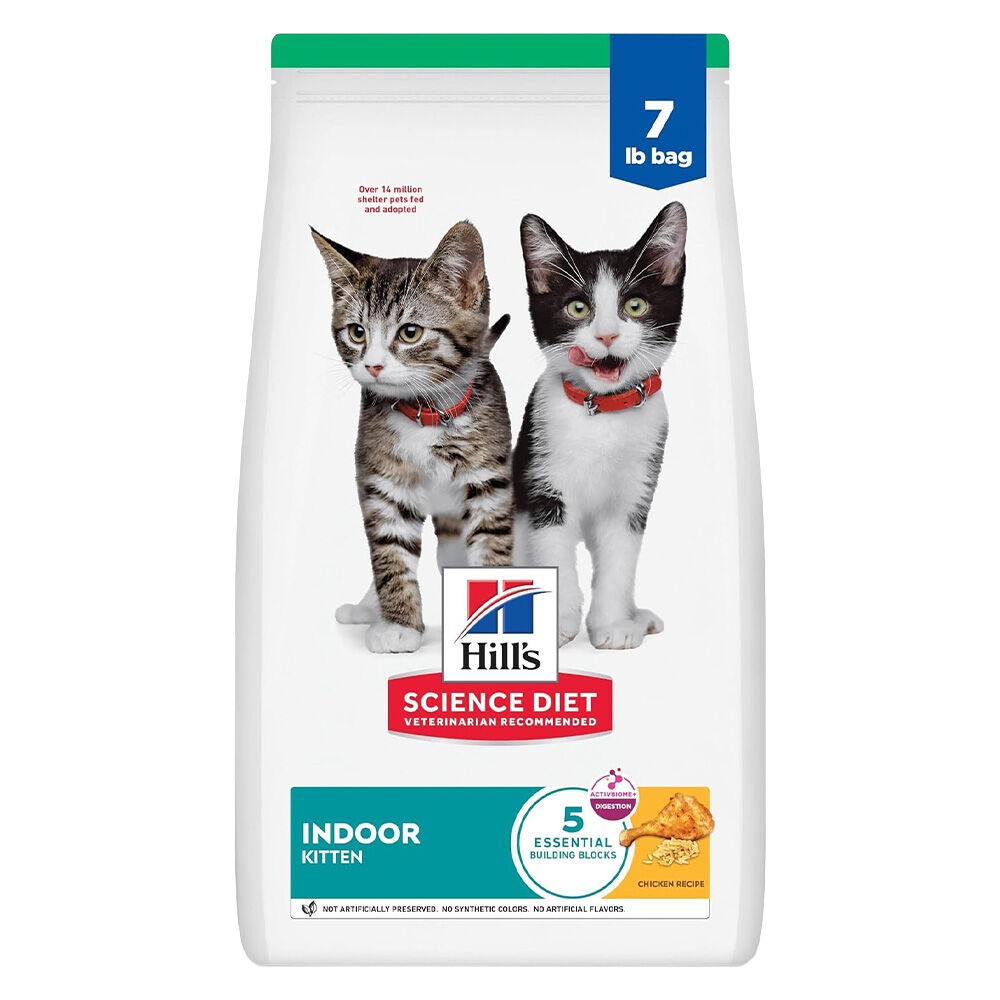 image of Indoor Kitten Chicken Dry Food, 7 lb