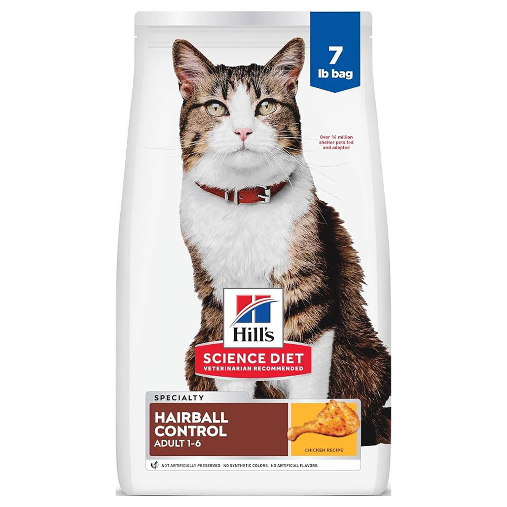 image of Hairball Control Adult Chicken Dry Cat Food