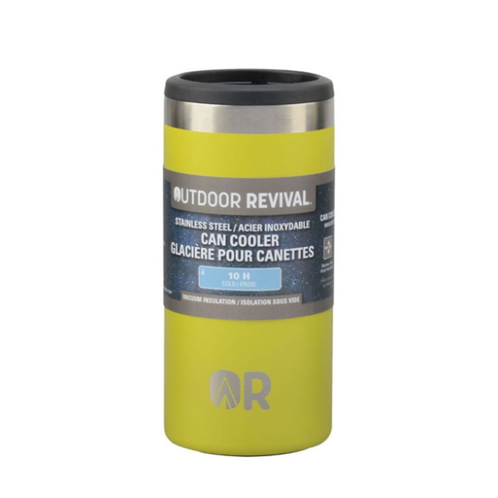 image of Can Cooler Bright Green, 12 oz
