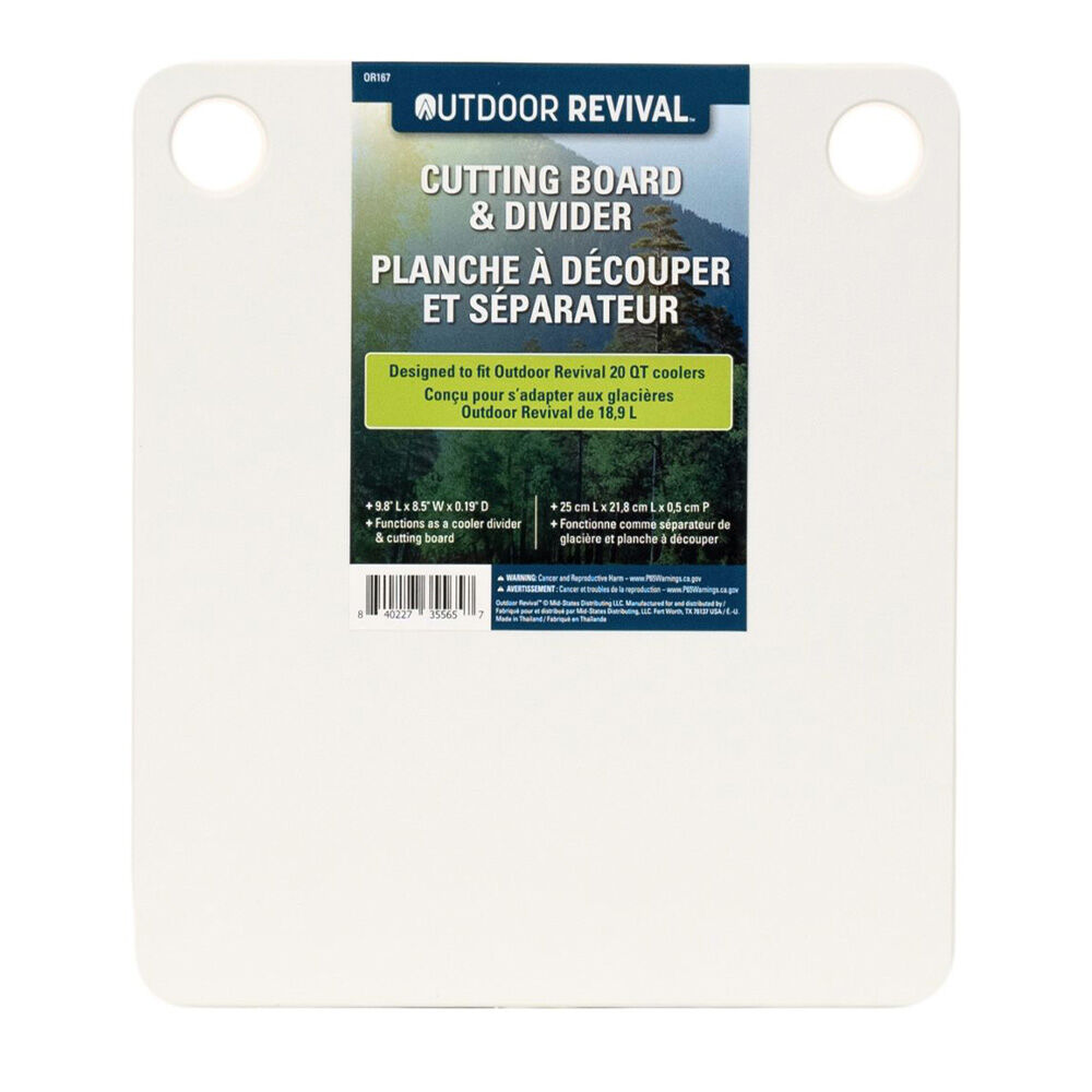image of Cooler Cutting Board and Divider, 20 oz