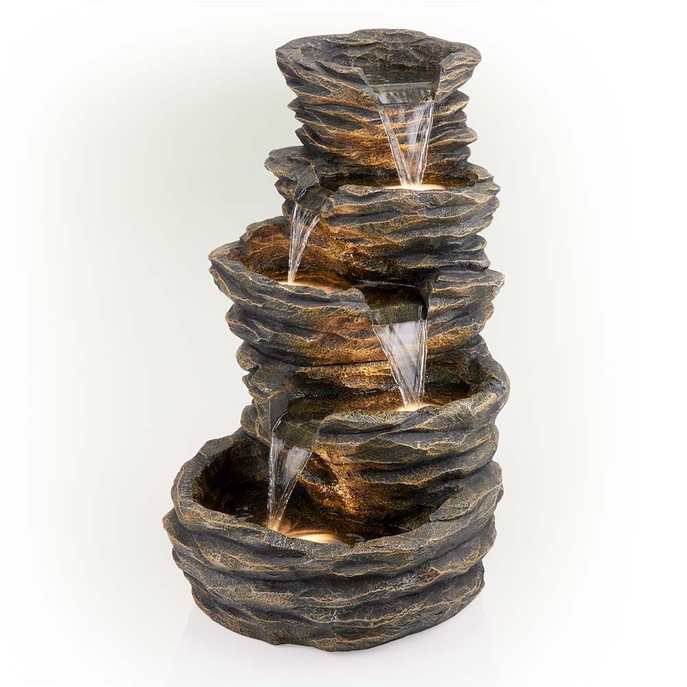 image of Five Tiered Rock Fountain