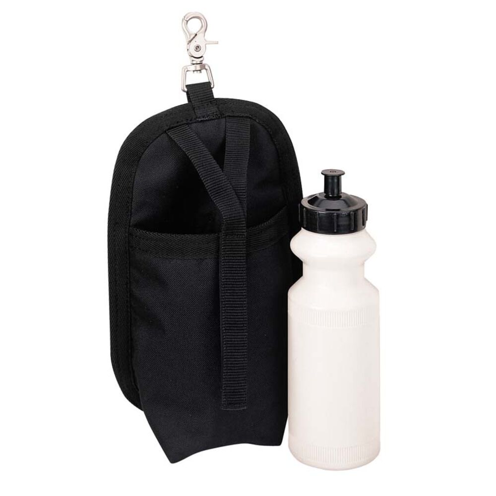 image of Clip-On Holster with Water Bottle- Black