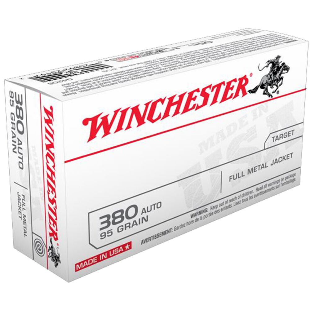 image of .380 AUTO 95 Grain Handgun Ammunition, 50 rounds