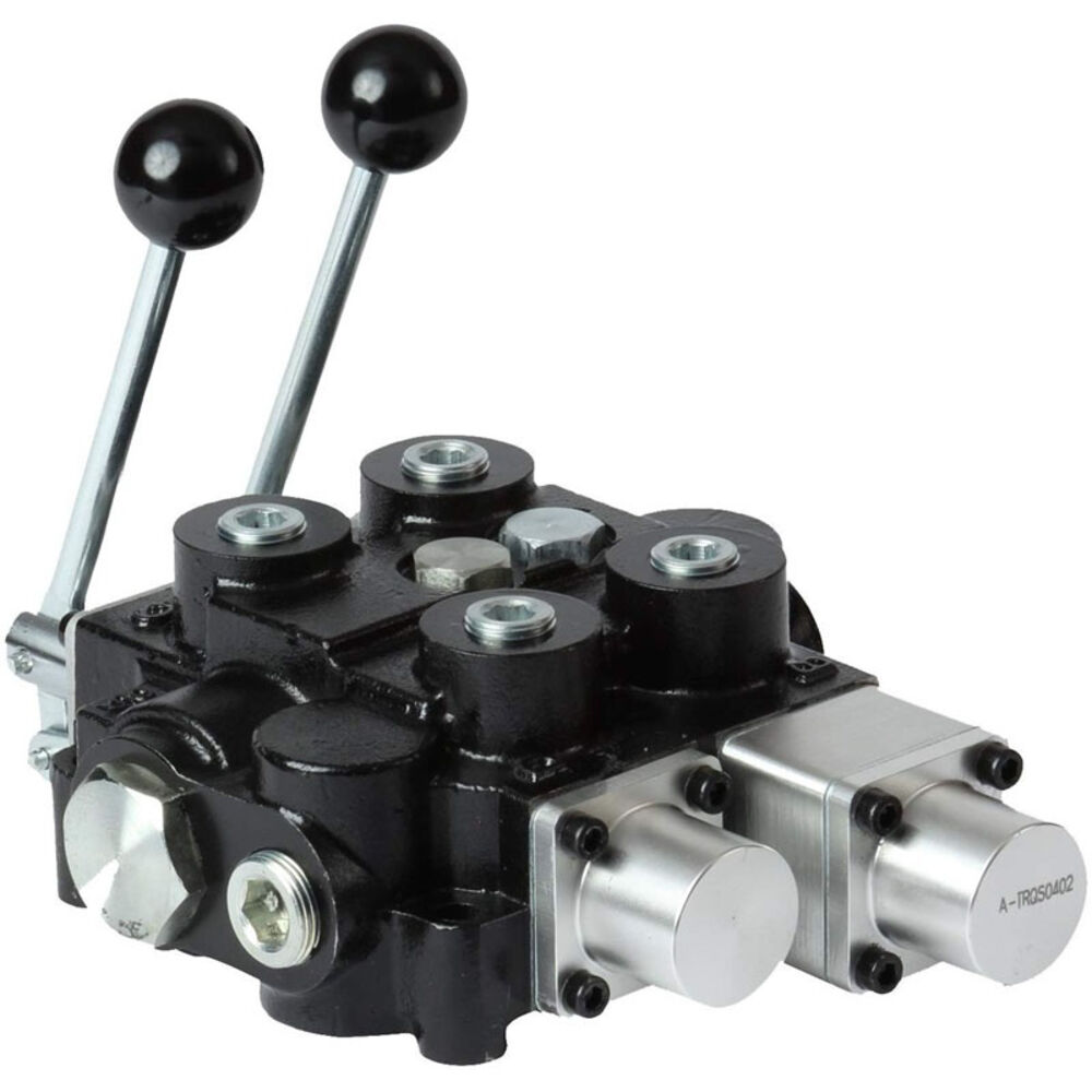 image of 30 GPM Mono-Block Directions control Valve, 2 Spool with 1st Position Float