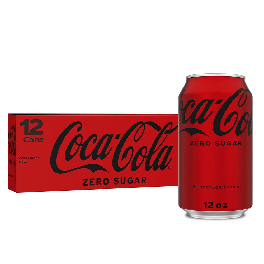 image of Soda Can- Zero Sugar, 12 fl oz, 12 pk