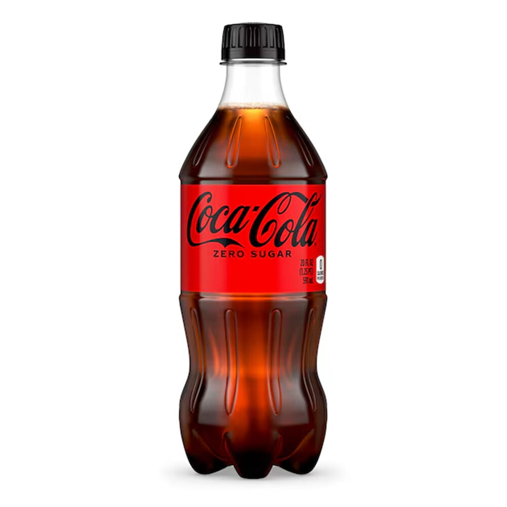 image of Soda Bottle- Zero Sugar, 20 fl oz