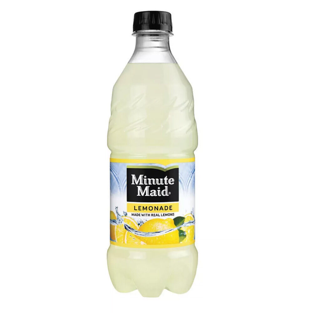image of Minute Maid Juice Bottle- Lemonade, 20 fl oz