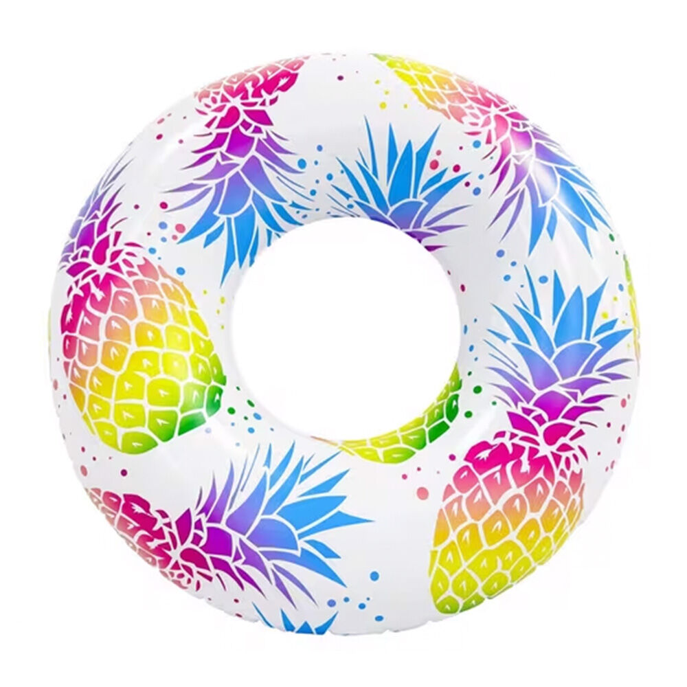 image of Pineapple Inflatable Ring Pool Float
