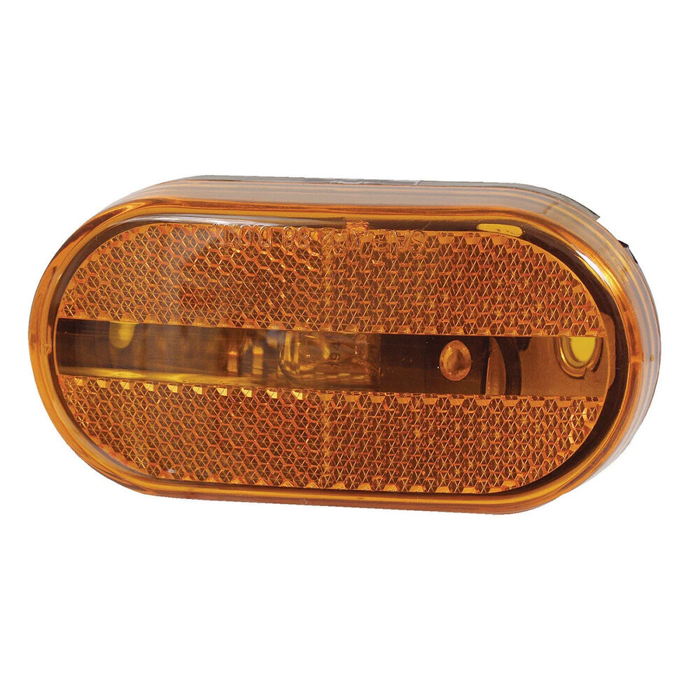 image of 4 in Amber Oblong Marker/Clearance Light