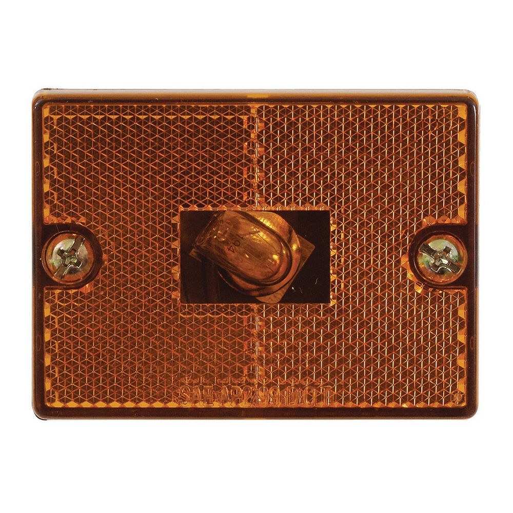 image of 2 in Amber Reflective Marker/Clearance Light