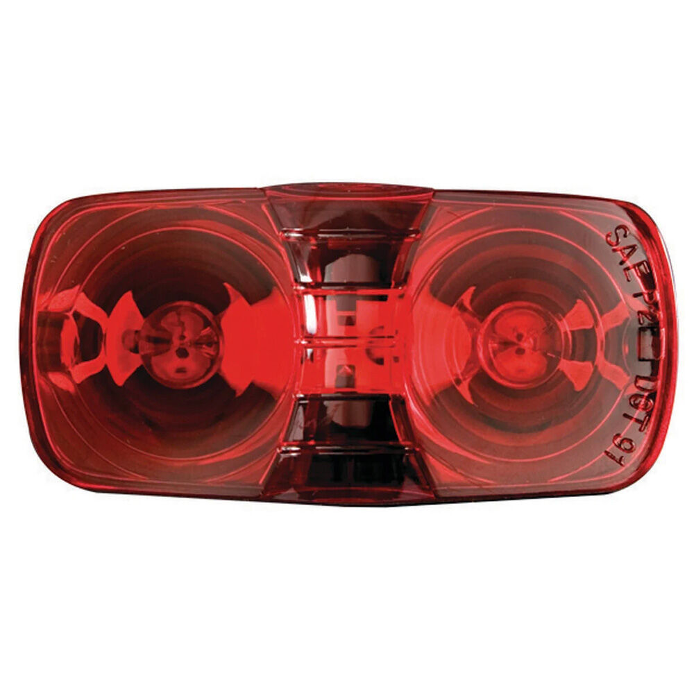 image of 4 in Red Dual Bulb Marker/Clearance Light