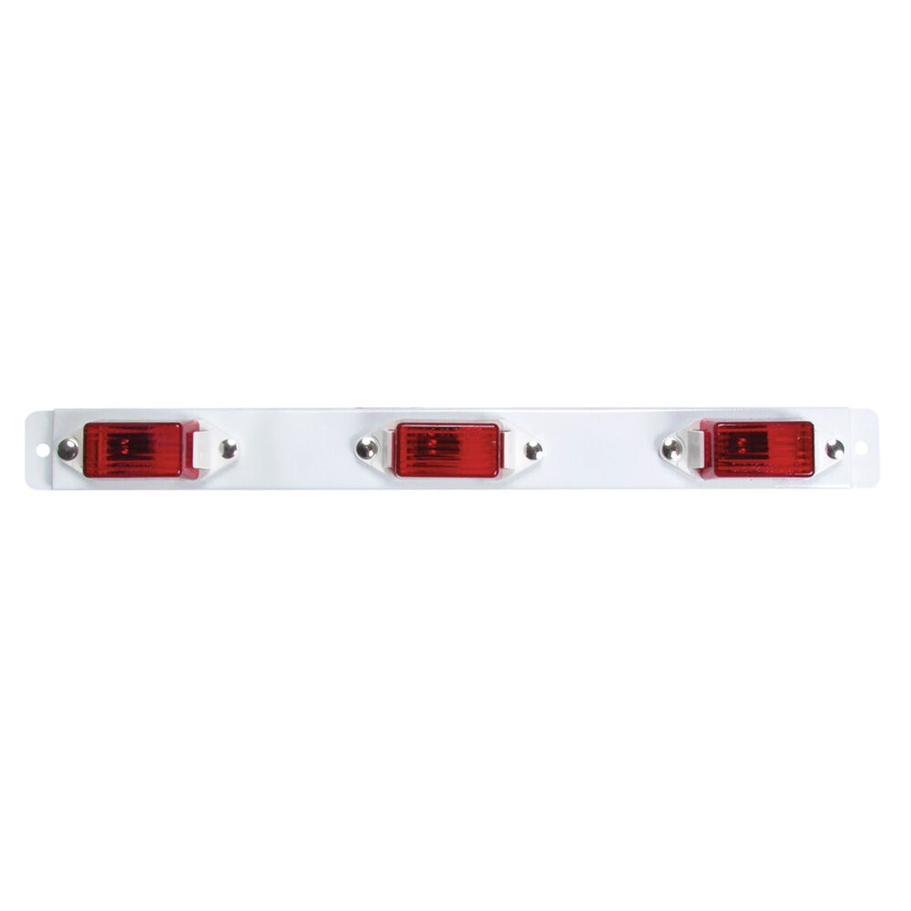image of 16 in 3 Piece Red Identification Light Bar