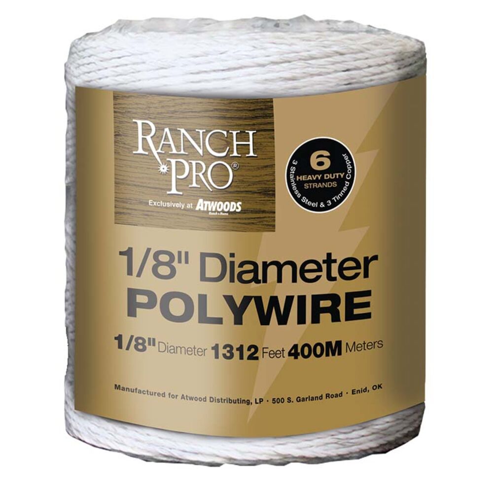 image of 1/8-inch Diameter Polywire, 1312 ft