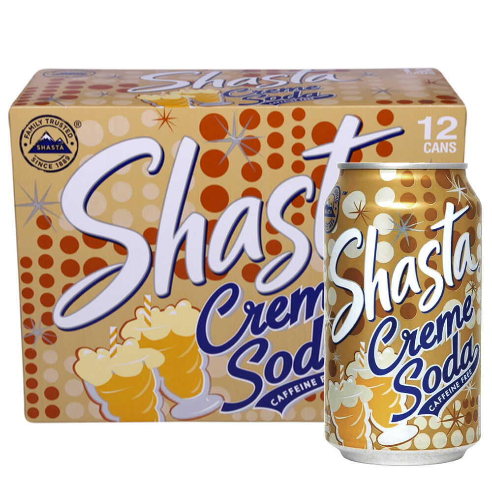 image of Soda Can- Creme, 12 fl oz, 12 pk