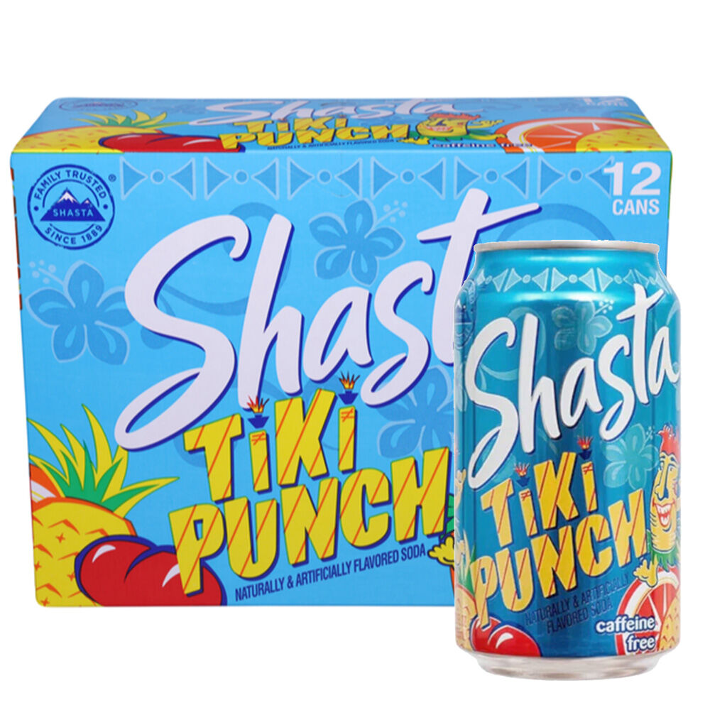 image of Soda Can- Tiki Punch, 12 fl oz, 12 pk