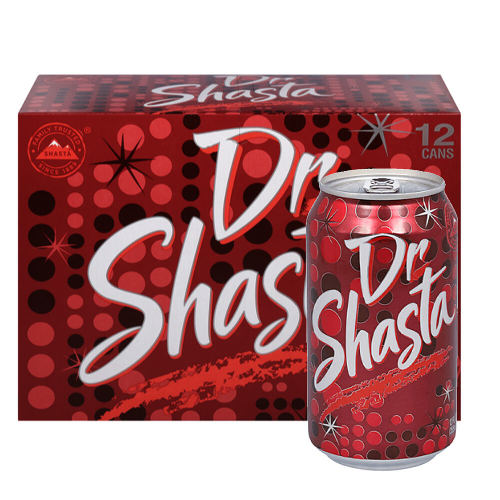 image of Soda Can- Dr. Shasta, 12 fl oz, 12 pk