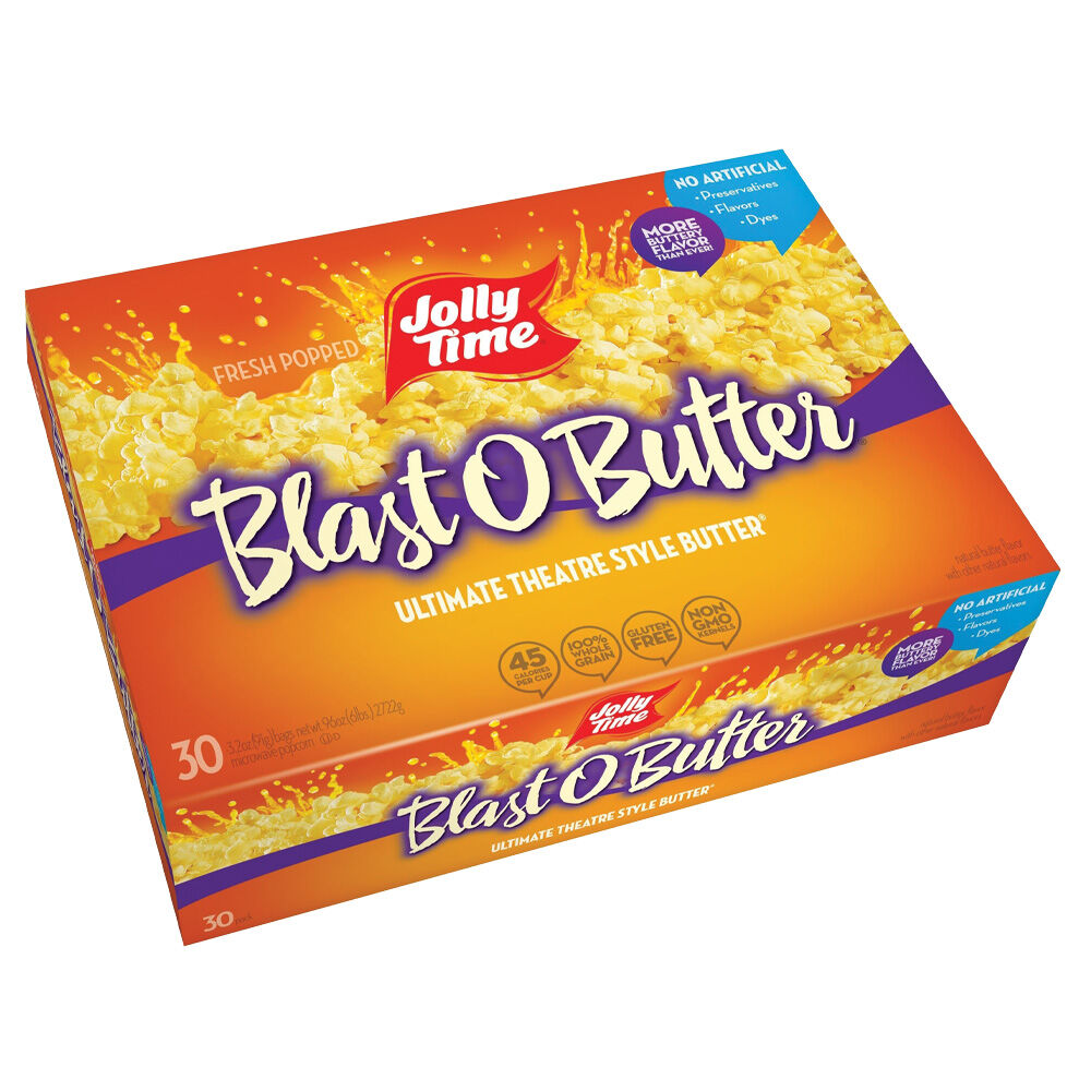 image of Blast O Butter Ultimate Theatre Style Popcorn, 30 pk