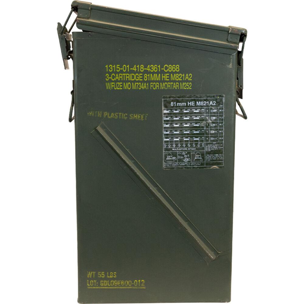 image of 81MM Short Surplus Ammo Can Grade 1