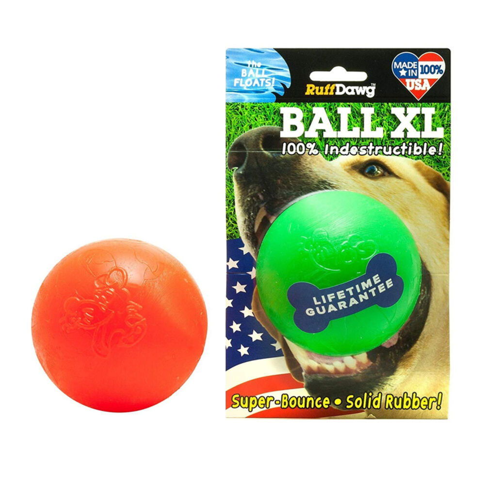 image of Solid Rubber Ball Dog Toy, X-Large