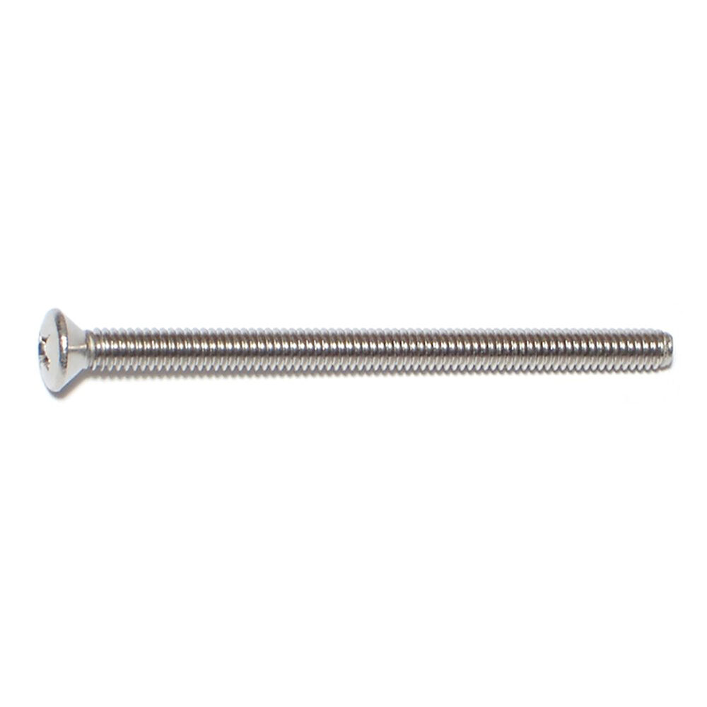 image of 8-32 X 2-1/2 Phillips Oval Machine Screw