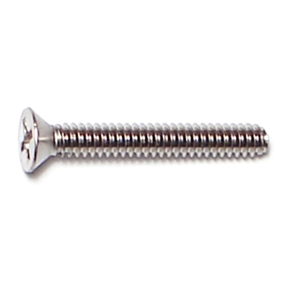 image of 6-32 X 1Phillips Flat Machine Screw