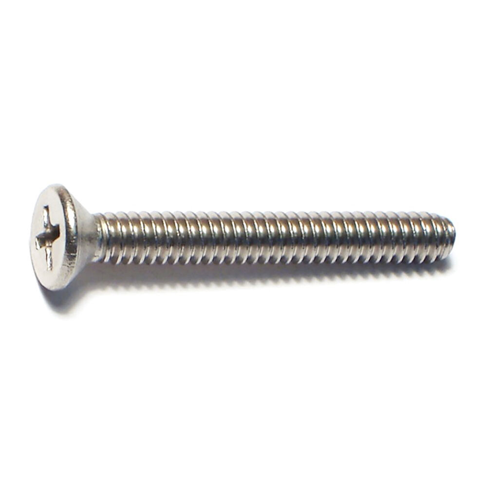 image of 10-24 X 1-1/2 Phillips Flat Machine Screw