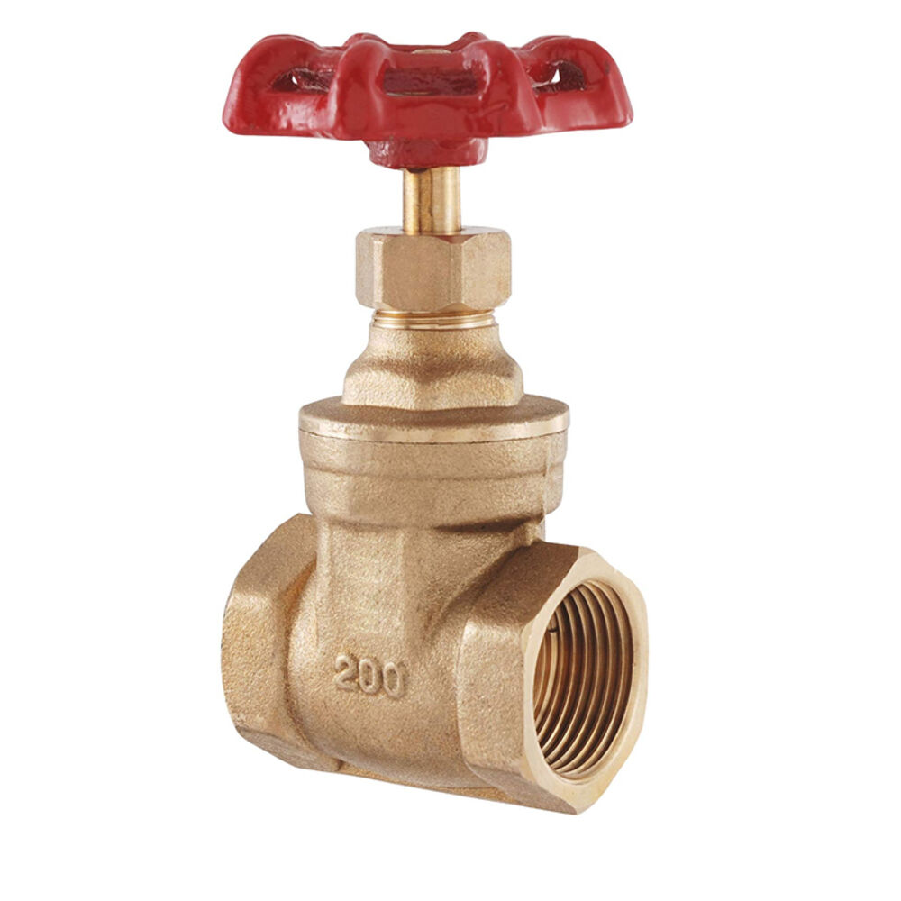 image of Gate Valve, 3/4-Inch IPS, Lead Free Brass