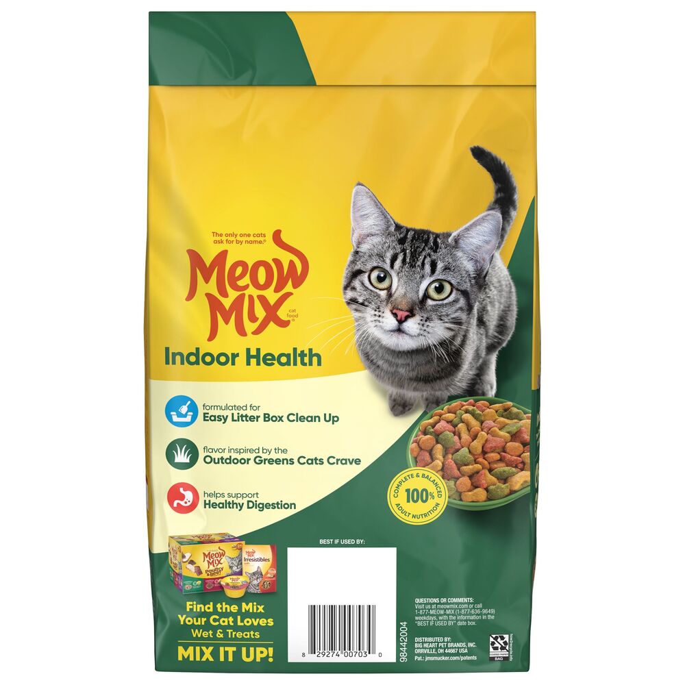 image of Dry Cat Food- Indoor, 3.15 lb