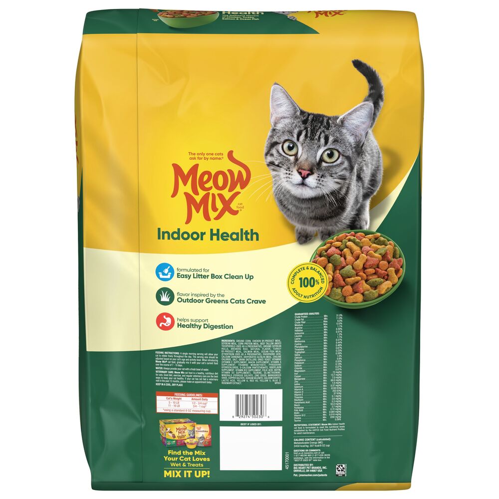 image of Dry Cat Food- Indoor, 14.2 lb 