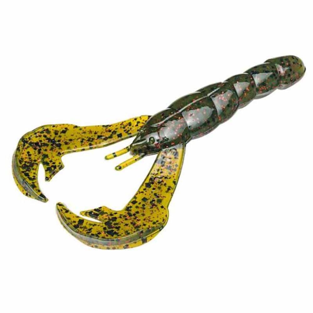 image of 4 in Rage Craw Lure, Watermelon Red Flake