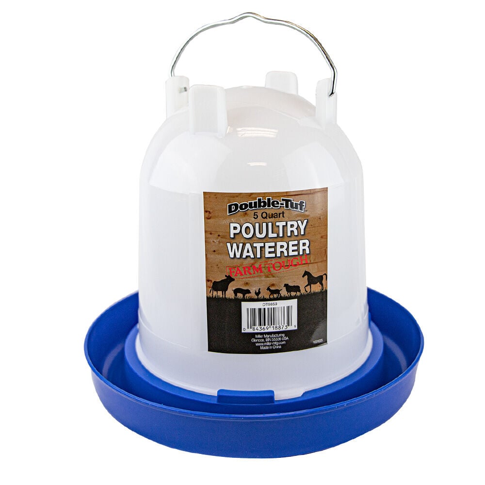 image of Poultry Waterer- 5 qt