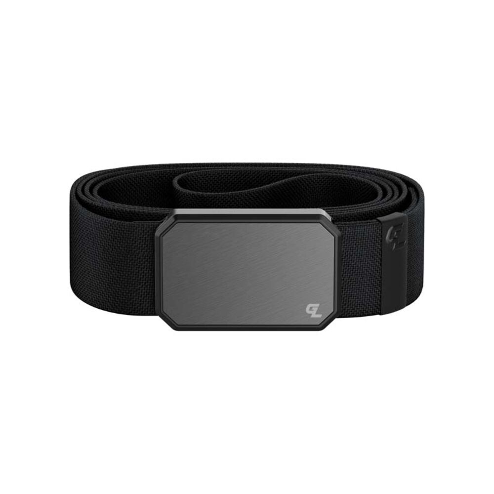 image of Men's Gun Metal Black Belt