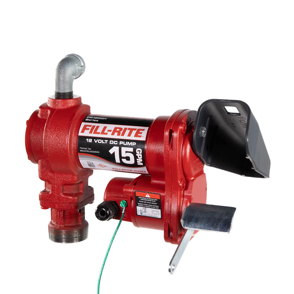 image of 12V 15 GPM Fuel Transfer Pump