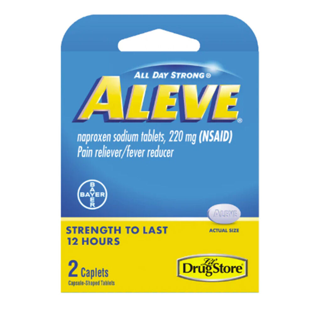 image of Pain Relief, All Day Strong, 2 pk