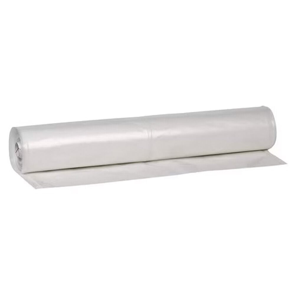image of 4 mL Clear Plastic Sheeting, 10 ft x 50 ft