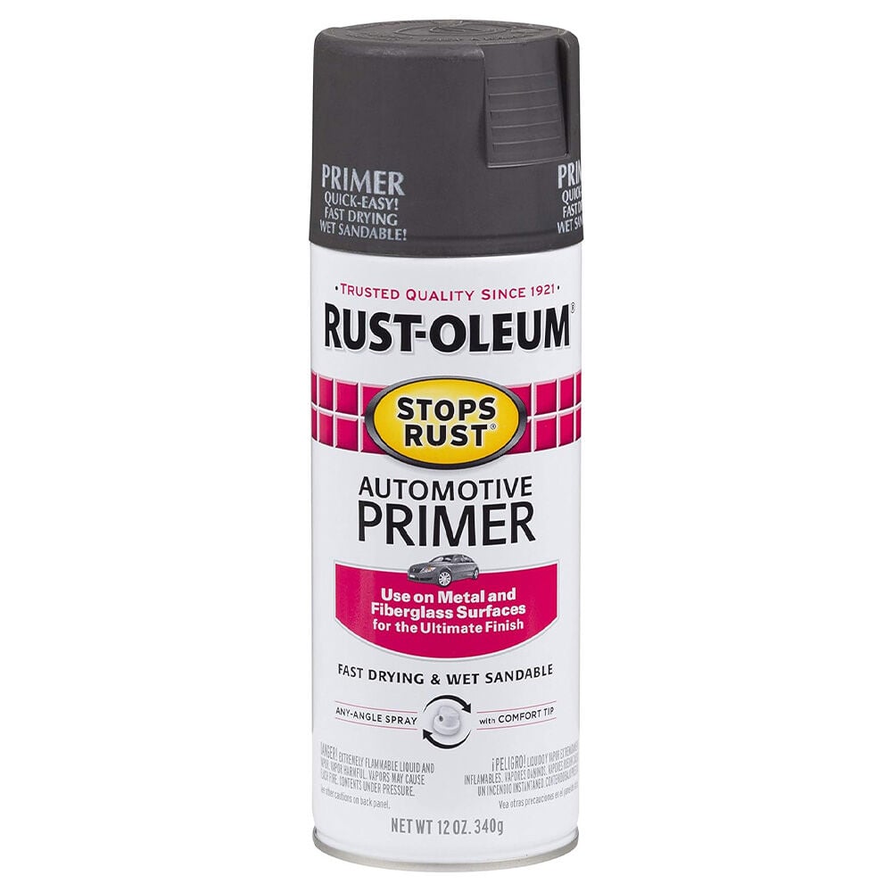 image of Stops Rust Primer Spray Paint, 12 oz