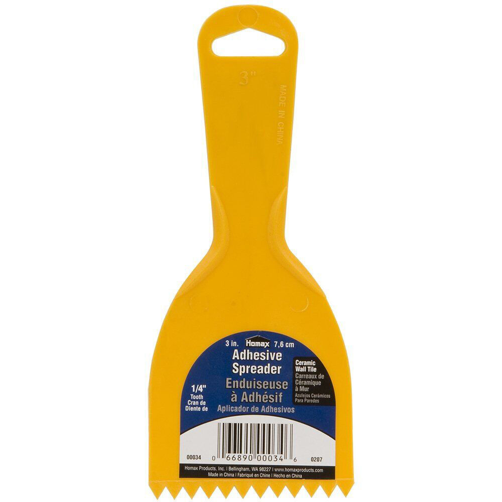 image of 3 in Plastic Adhesive Spreader Knife