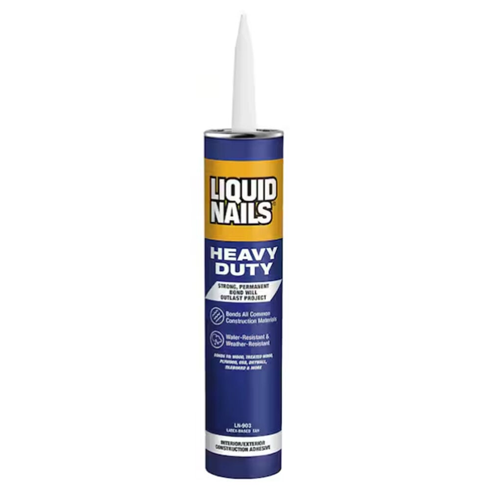 image of Heavy Duty Construction Adhesive, Tan, 10 oz